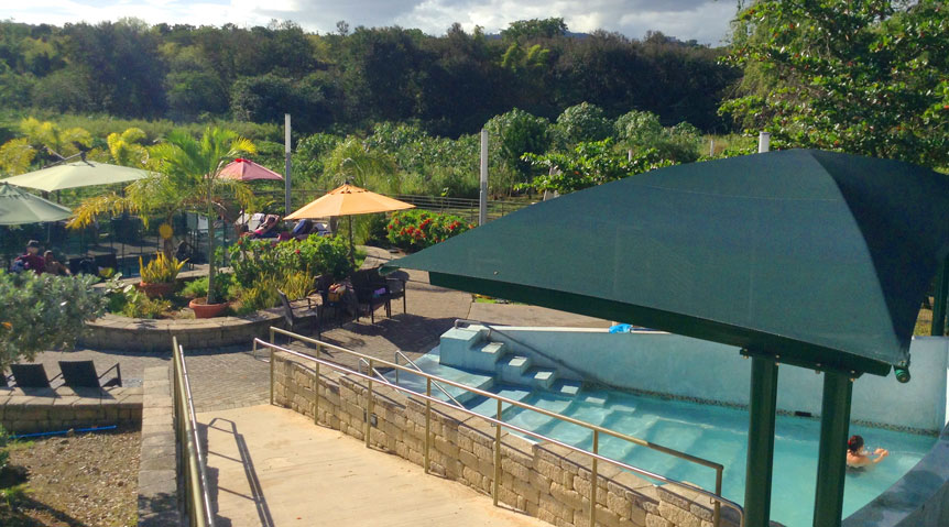 Baños de Coamo, these are Puerto Rico’s only hot springs. 