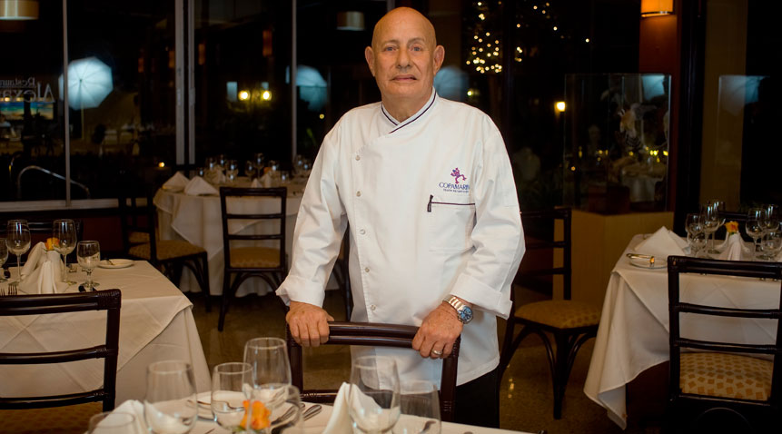 Chef Alfredo Ayala, Alexandras Restaurant at Copamarina Beach Resort.