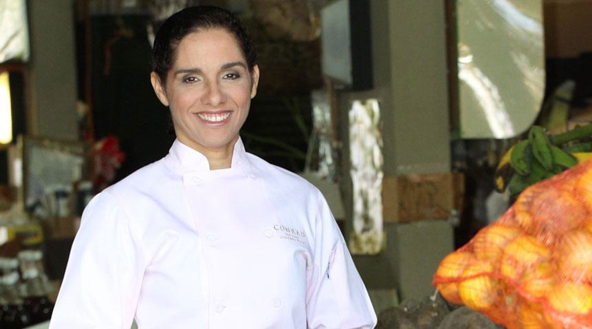 Executive Chef Maria Germania Diaz, The Condado Plaza Hilton.