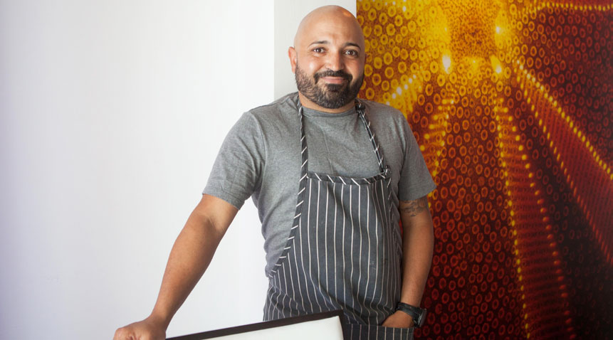 Chef Raul Correa, Zest Restaurant, San Juan Water Beach Club Hotel, Puerto Rico.