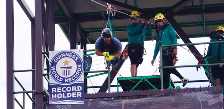 Toro Verde ecological adventure park in Orocovis, is certified by Guinness World Records as the “longest zip line in the universe".