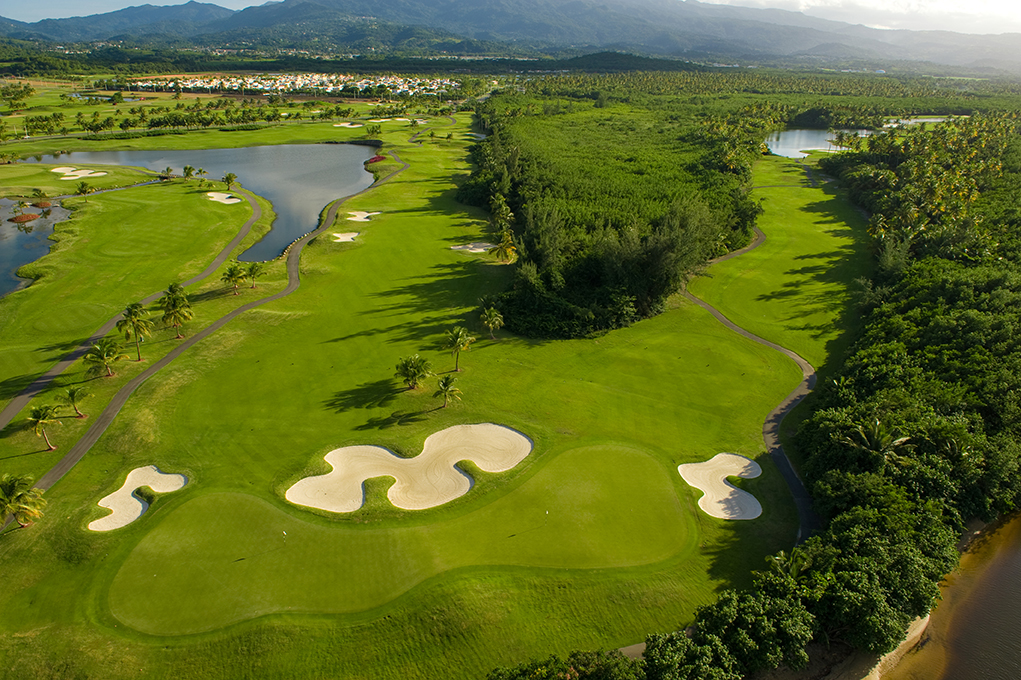 One of Puerto Rico’s best golf courses at Coco Beach in Rio Grande, designed by PGA Tour professional, Tom Kite.