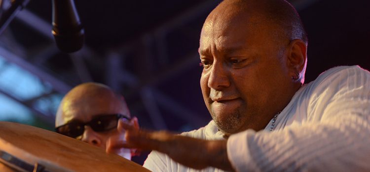 Tito Matos is the leader of the band, Viento de Agua.